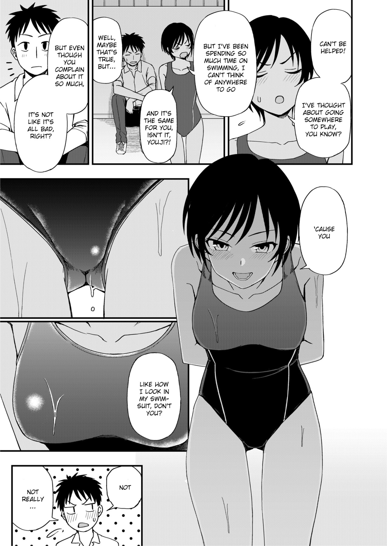 Hentai Manga Comic-Poolside Girlfriend-Read-3